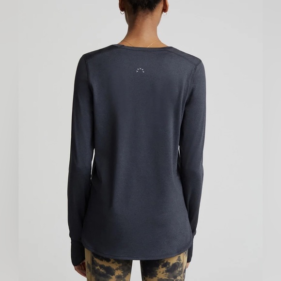 Varley Like New Kearney Women’s Long Sleeve Top Slate Marl - Picture 2 of 10